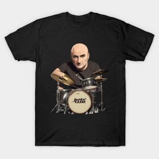 phil collins // vektor art design v8 T-Shirt